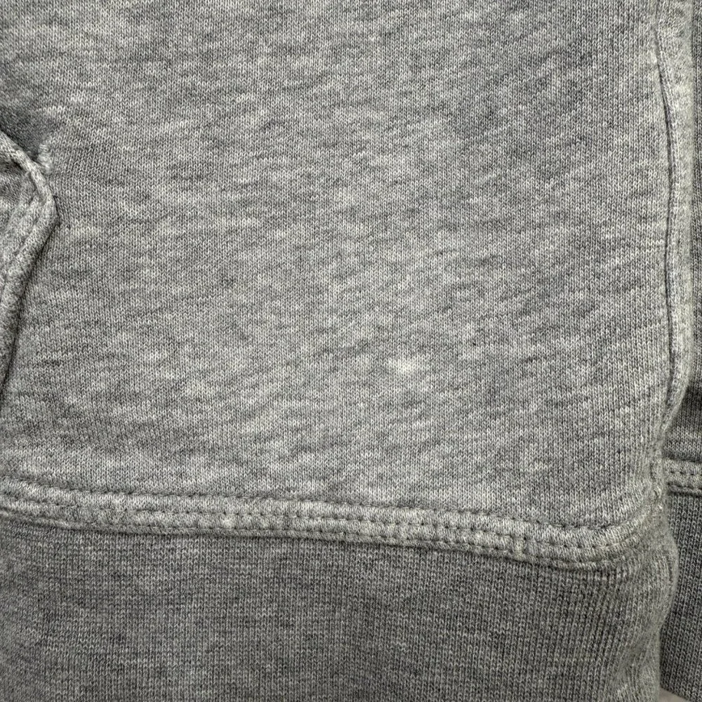 VTG Y2K‎ Nike Embroidered Swoosh Hoodie Heather Gray Streetwear Adult Size XL